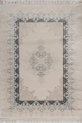 Zorell Beige Polypropylene Rug