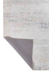 Sereno Ivory Blue Polyester Rug