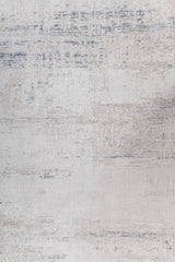 Sereno Ivory Blue Polyester Rug