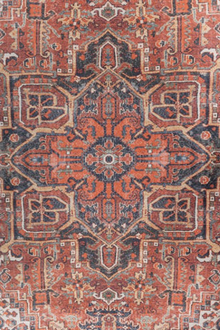 Majara Terracotta Polyester Rug