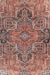 Majara Terracotta Polyester Rug