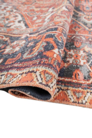 Majara Terracotta Polyester Rug
