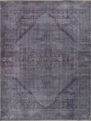 Velmora Steel Gray Polyester Rug