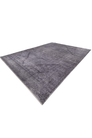 Velmora Steel Gray Polyester Rug