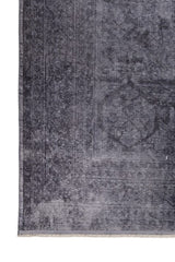 Velmora Steel Gray Polyester Rug