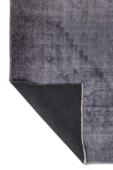 Velmora Steel Gray Polyester Rug
