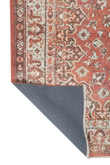 Solterra Terracotta Polyester Rug