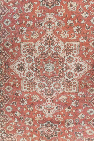 Solterra Terracotta Polyester Rug