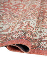 Solterra Terracotta Polyester Rug