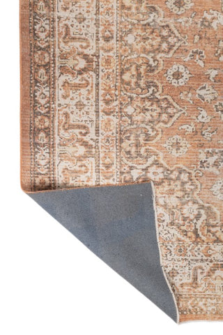 Seravon Mist Blue Polyester Rug
