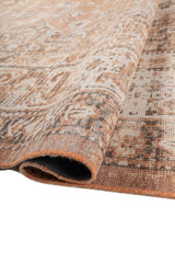 Seravon Mist Blue Polyester Rug