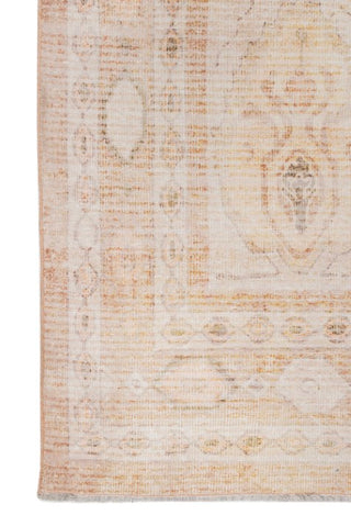 Lumina Beige Polyester Dhurrie