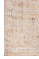 Lumina Beige Polyester Dhurrie