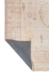 Lumina Beige Polyester Dhurrie