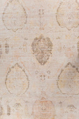 Lumina Beige Polyester Dhurrie