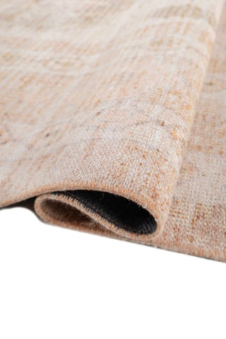Lumina Beige Polyester Dhurrie