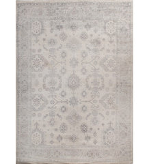 Elysia Ivory Polyester Dhurrie