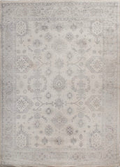 Elysia Ivory Polyester Dhurrie