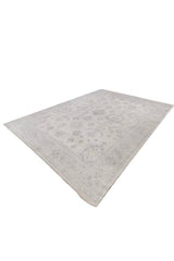 Elysia Ivory Polyester Dhurrie