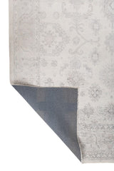 Elysia Ivory Polyester Dhurrie