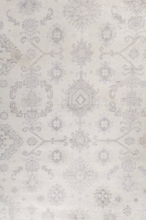Elysia Ivory Polyester Dhurrie