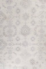Elysia Ivory Polyester Dhurrie