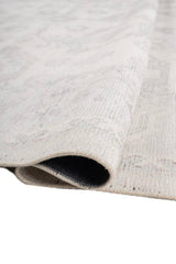 Elysia Ivory Polyester Dhurrie