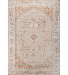 Arava Beige Polyester Dhurrie