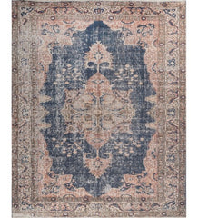 Oracle Orange Polyester Rug