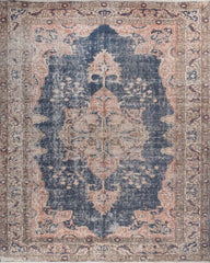 Oracle Orange Polyester Rug