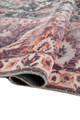Equinox Charcoal Polyester Dhurrie