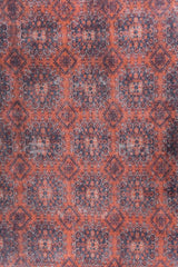 Caldris Burnt Orange Polyester Rug