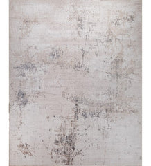 Relic Ivory Polyester Dhurrie