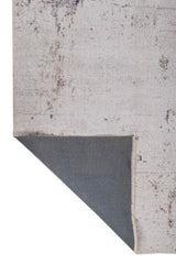 Relic Ivory Polyester Dhurrie