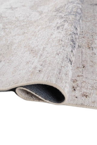 Relic Ivory Polyester Dhurrie