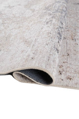 Relic Ivory Polyester Dhurrie