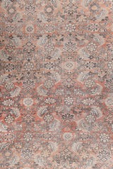 Vittori Terracotta Polyester Dhurrie