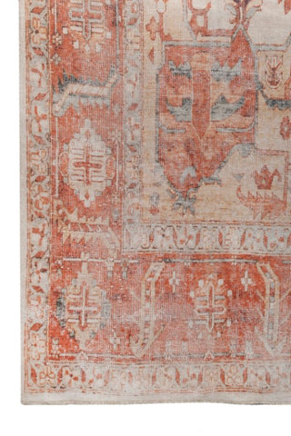 Zevarin Apricot Orange Polyester Rug