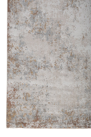 Soft Abstract Rug 4X6 Ft | White Honey Yellow Carpet For Living Room, Bedroom, Dining Room