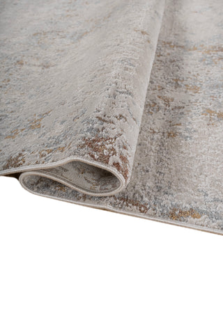 Soft Abstract Rug 4X6 Ft | White Honey Yellow Carpet For Living Room, Bedroom, Dining Room