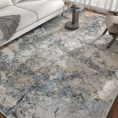 Asterlane Deep Navy & Siam Blue Rug