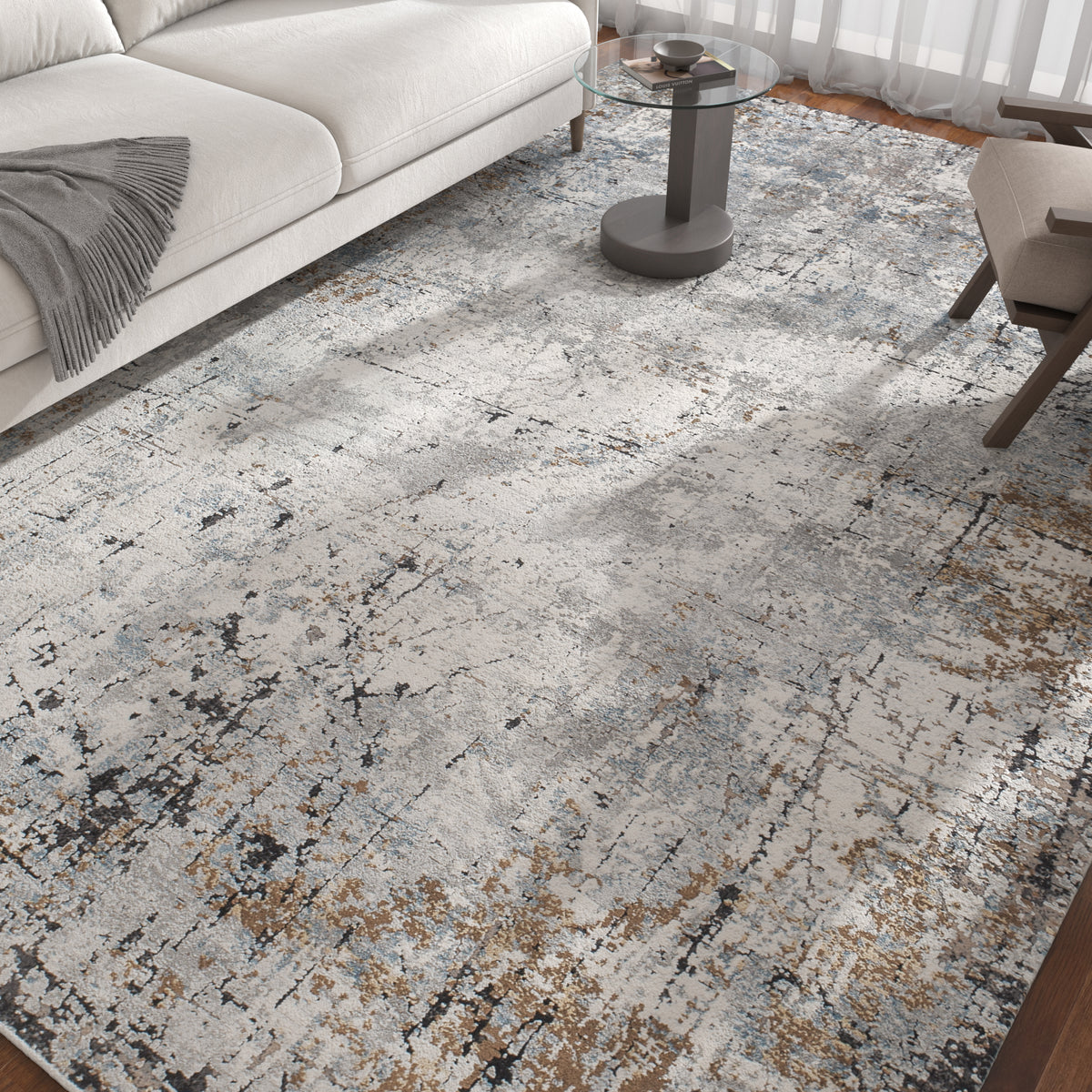 Asterlane Chicory & Ink Blue Rug