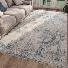 Asterlane Silver Lake Blue & Stardust Rug