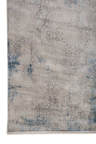 Soft Abstract Rug 4X6 Ft | Silver Lake Blue Stardust Carpet For Living Room, Bedroom, Dining Room