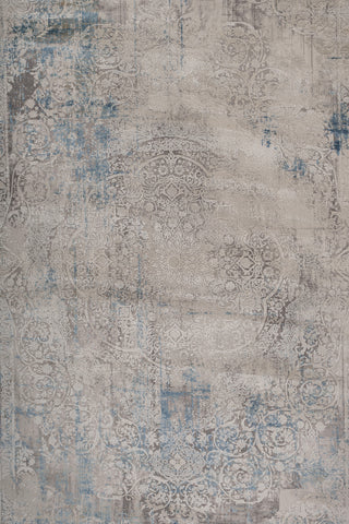 Soft Abstract Rug 4X6 Ft | Silver Lake Blue Stardust Carpet For Living Room, Bedroom, Dining Room
