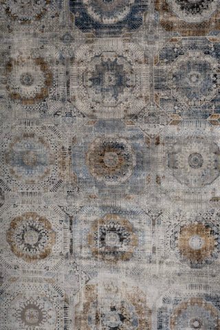Orlixa Gray Polypropylene Rug