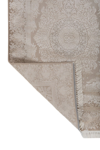 Soft Oriental Rug 4X6 Ft | Light Peach Brown Sugar Carpet For Living Room, Bedroom, Dining Room