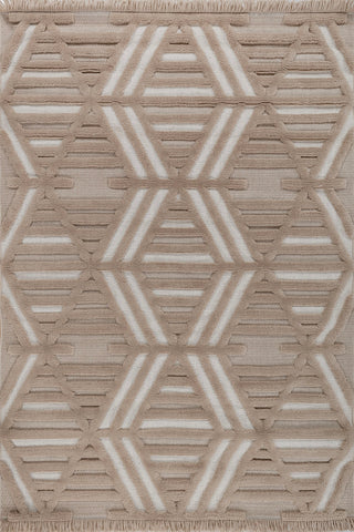 Soft Abstract Rug 4X6 Ft | Light Peach White Carpet For Living Room, Bedroom, Dining Room