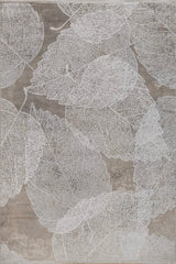 Elvara Taupe Polypropylene Rug