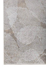 Elvara Taupe Polypropylene Rug